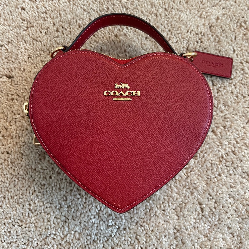 Coach Heart Crossbody bag with top handle